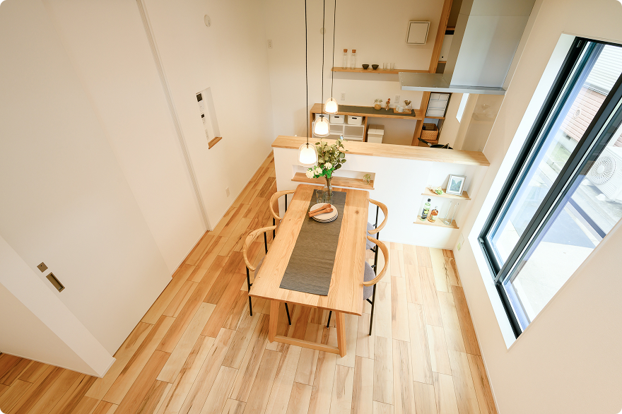 暮らしを考えた建築のイメージ